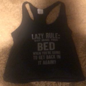 A tank top/crop top